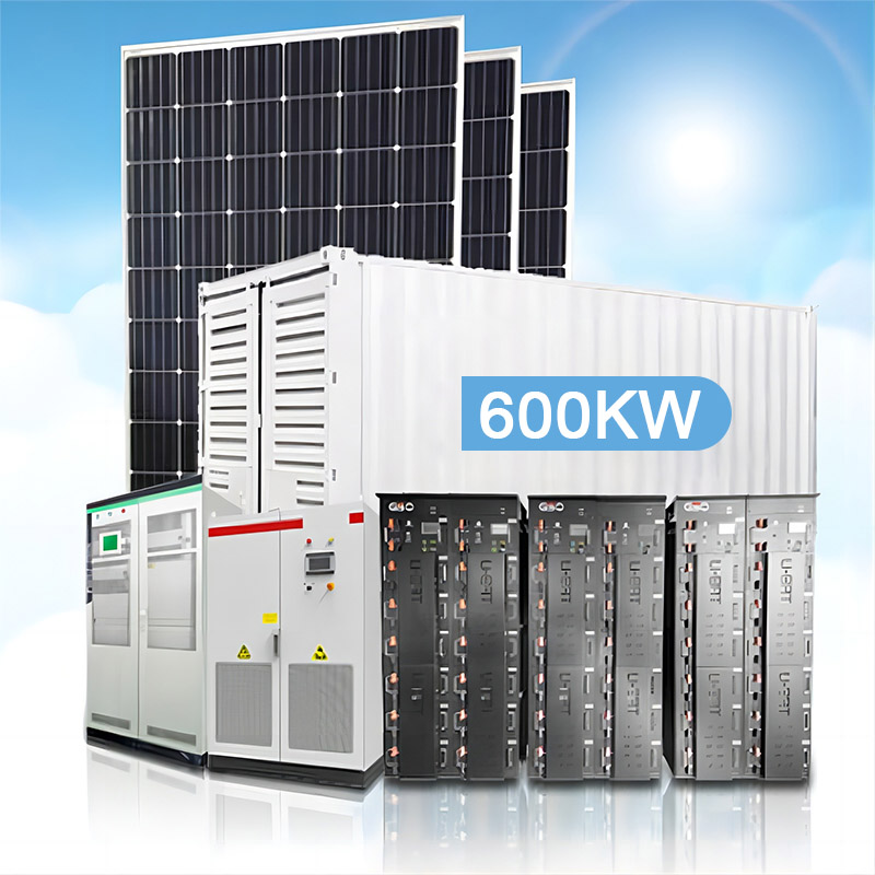 Solarenergiesystem 600 kW Energiespeichersystem mit Batterie -Koodsun