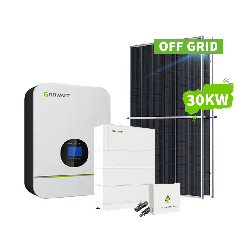 Solarstromanlage netzunabhängig 30 kW für den Heimgebrauch Komplettset -Koodsun