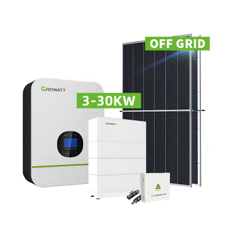 Solarstromanlage netzunabhängig 3-30 kW für den Heimgebrauch Komplettset -Koodsun