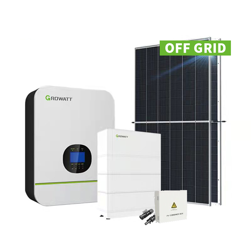 Off-Grid-Speicher-Solarstromanlagen 3KW 5KW 8KW 10KW Off-Grid-Sonnensystem mit Wechselrichter und Batterie -Koodsun