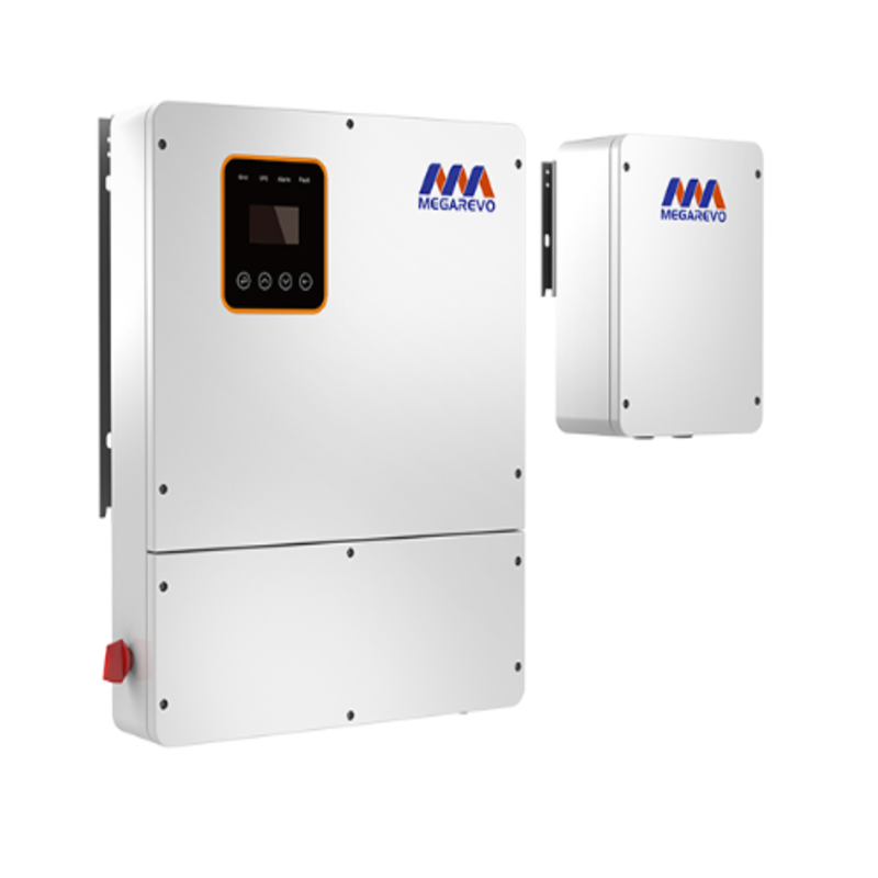 Megarevo Split-Phase-Dreiphasen-Hybrid-Wechselrichter 6 kW, 8 kW, 10 kW, 12 kW Solar-Wechselrichter für Heim-Energiespeichersysteme -Koodsun