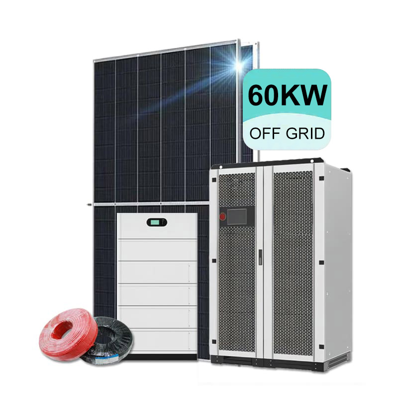 Solarstromanlage Off-Grid 60KW für gewerbliche Nutzung Komplettset -Koodsun