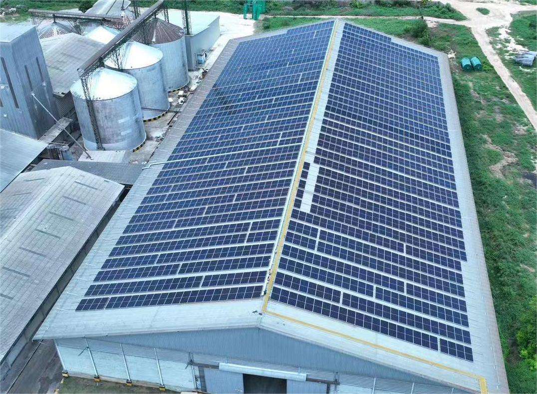 2 MW Dach-On-Grid-Solarsystem (Thailand)