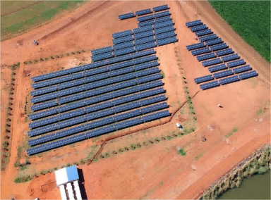 2 MW netzunabhängiges bodenmontiertes Solarsystemprojekt (Südafrika)